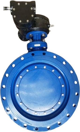 Double eccentric butterfly valve