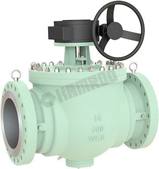 top entry ball valve