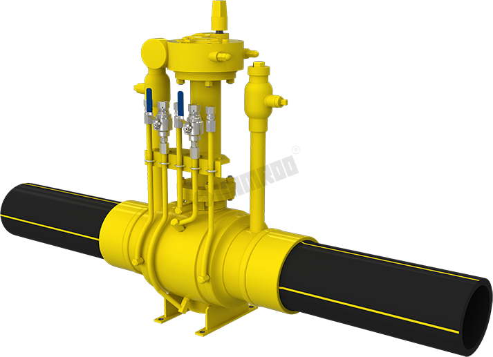 PE Series Direct Buried Fully Welded Ball Valve